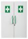 Armoire pharmacie Clinix - 2 portes - blanc signalisation - RAL 9016,image 2