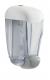 Distributeur savon Oléane - 0,8l - blanc / transparent,image 1