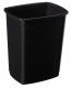 Corps de poubelle plastique Clap basculant - 50l - noir ,image 1