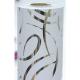 Rouleau de papier cadeau Premium, 80 g/m², 50m x 0,70m, motif Arabesques argent sur gris,image 2