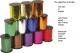 Bobine de bolduc métallisé, 250m x 7mm, coloris cyclamen,image 2