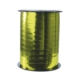 Bobine de bolduc métallisé, 250m x 7mm, coloris vert anis,image 1