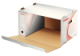 Container archives Boxy S, ouverture devant, en carton blanc,image 1