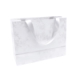 Sac cadeau Blanc, format shopping (32x13x25 cm), papier 170 g/m², ruban satin assorti,image 1