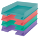 Corbeille à courrier Colour'Breeze, A4+, en polystyrène coloris assortis (4),image 1