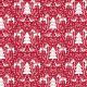 Rouleau de papier cadeau Alliance Noël, 60 g/m², 50m x 0,70m, motif Flora rouge,image 2