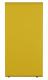 Borne de tri sélectif Cubatri, sans serrure - plastique - 75l - gris manganèse / jaune colza - RAL 1021,image 3