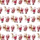 Rouleau de papier cadeau Alliance Noël, 60 g/m², 50m x 0,70m, motif Santa,image 2