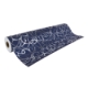 Rouleau de papier cadeau Premium, 80 g/m², 50m x 0,70m, motif Arabesques argent sur bleu,image 1