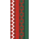 Rouleau de papier cadeau Excellia, 80 g/m², 5m x 0,70m, thème Pois rouge et vert,image 1