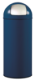 Poubelle Push avec couvercle à trappe - 45l - bleu figuerolles mat - RAL 5001,image 2