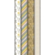 Rouleau de papier kraft fantaisie, 70 g/m², 2 m x 0,70 m, motif Immortelle,image 1