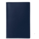 Porte-cartes de visite en cuir, coloris bleu marine,image 1