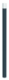 Potelet à sceller Ténor - acier - tête bombée blanche - tube Ø 76 - anthracite mat - RAL 7016,image 1