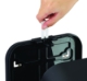 Distributeur essuie-mains Eclipse Green - dévidage central 450 feuilles - noir mat,image 5